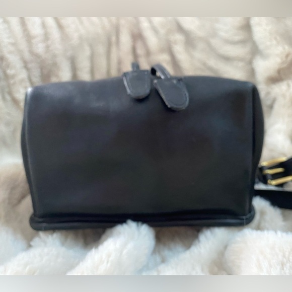 Vintage Coach Legacy Mini Daypack/Backpack Black Leather 9960 - Picture 6 of 12